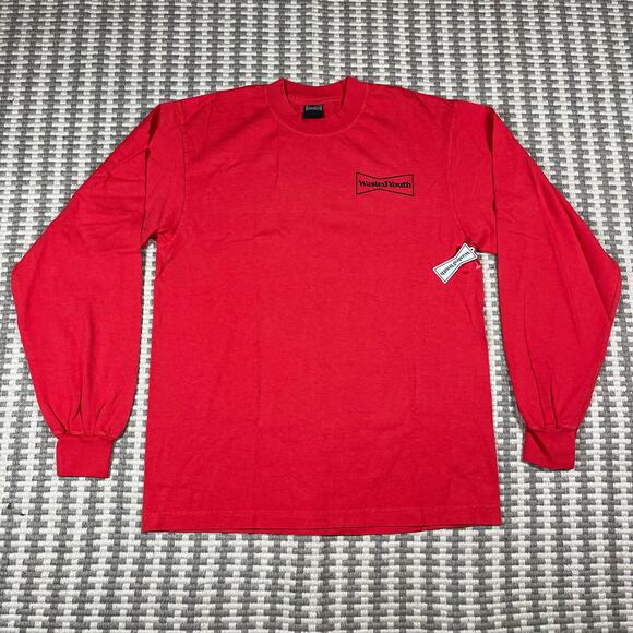 NWT COMPLEXCON X WASTED YOUTH Red Don't Bother Me Anymore Tee Size S New - Picture 3 of 7